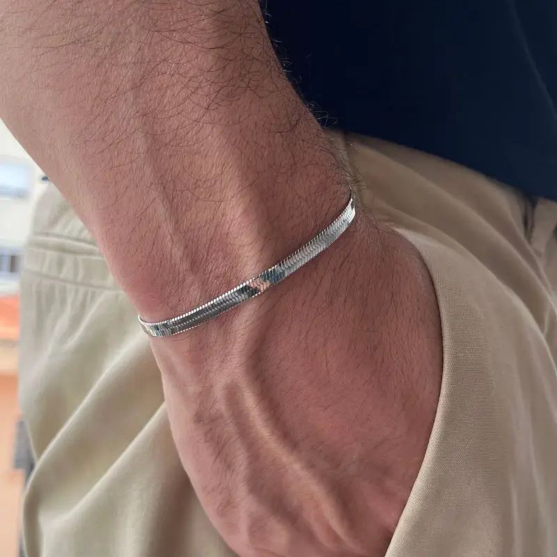 Silver Chain Bracelet